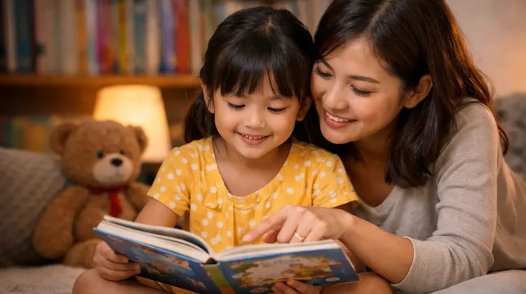 Biasakan Anak Membaca sejak Usia Dini